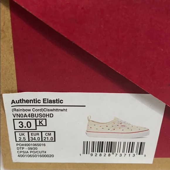 VANS K AUTHENTIC LACE-UP SNEAKERS KIDS - Picture 11 of 11